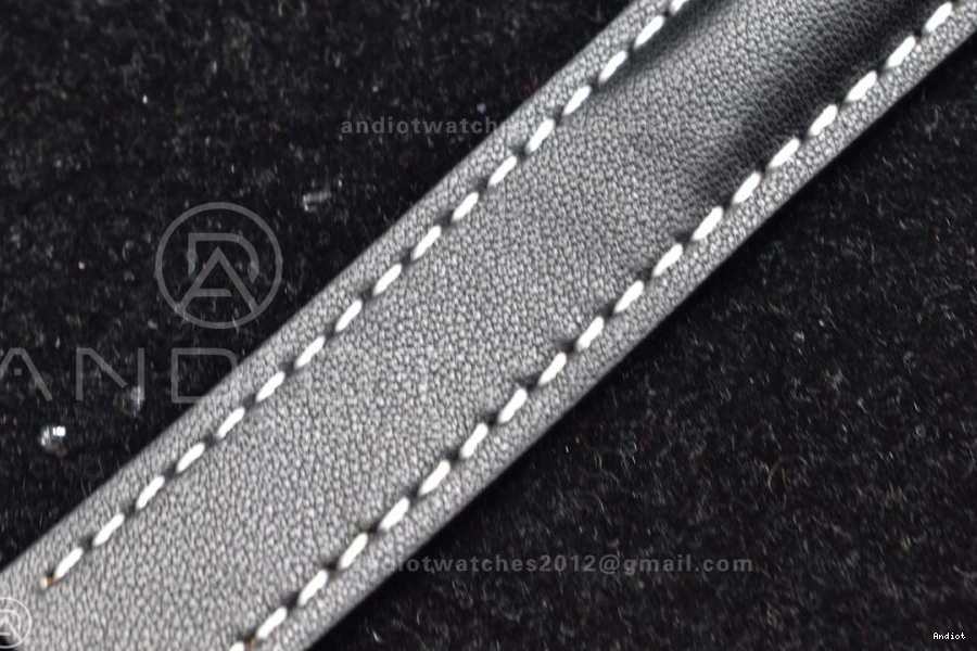 SS on Edition BLS Leather 43mm Dial Best Bracelet Navitimer Black 1:1 1 A7750 0207